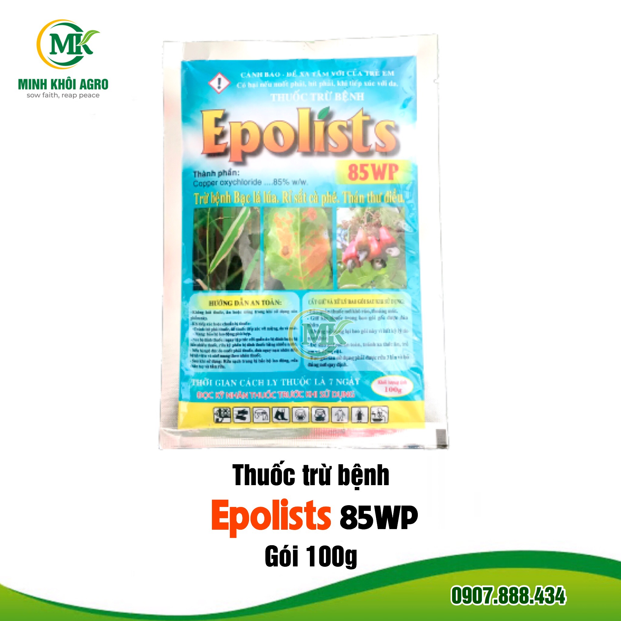 Thuốc trừ bệnh Epolists 85WP - Gói 100g